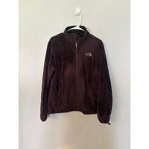 The North Face fleece jacket (women's Lrg) PURPLE